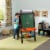 KidKraft Storage Easel - Espresso Perspective: back