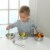 KidKraft Deluxe Cookware Set with Food Perspective: back