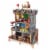 KidKraft Pirates Island Hideout Treasure Cove and Ship Play Set with Figures Perspective: back