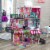 KidKraft Brookyn's Loft Wooden Pretend Play House Doll Dollhouse w/ Furniture Perspective: back