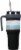 Zak! Designs Stainless Steel Double Wall Waverly Tumbler - Ebony Black Perspective: back