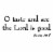 VWAQ O Taste and See the Lord is Good Psalm 34:8 Religious Vinyl Wall Decal Perspective: back