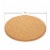 4-Pack Round Cork Trivet Set - Hot Pads for Hot Pots, Pans, 9 x 9 x 0.5 Inches Perspective: back
