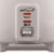 Brentwood TS-380S 10 Cup - 1.8 Liter - Rice Cooker with Steamer - White Body Perspective: back
