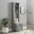 Crosley Tara Hall Tree in Distressed Gray Perspective: back