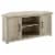 Crosley Furniture Camden Oak Finish Corner Television Stand Perspective: back