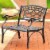 Sedona Club Chair-Black Perspective: back
