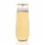 9 oz. Clear with Gold Stemless Plastic Champagne Flutes (64 Glasses) Perspective: back