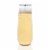 9 oz. Clear with Silver Stemless Plastic Champagne Flutes (64 Glasses) Perspective: back