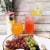 200-Pack Tropical Hawaiian Party Paper Cocktail Umbrella Parasols, Assorted Colors, 4 Inches Perspective: back