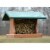 Woodlink Going Green Hanging Mount Backyard Large Premier Wild Bird Ranch Feeder Perspective: back
