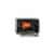 Elite Gourmet Toaster Oven Broiler with Rotisserie - Silver/Black Perspective: back