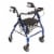 Graham Field Lumex Walkabout Lite Rollator with Seat & 6 Inch Wheels, Royal Blue Perspective: back