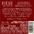 Hess Select North Coast Cabernet Sauvignon Red Wine Perspective: back