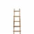 Screen Gems 6 Step 6 ft BlankRock Decorative Wooden Ladder Perspective: back