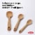 OXO Good Grips Wooden Spoon Set Perspective: back