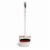OXO Large Extendable Broom and Dustpan 2 Piece Upright Cleaning Sweeper Set Perspective: back