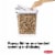 OXO Good Grips POP Cereal Dispenser - Clear/White Perspective: back