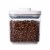 OXO Soft Works POP Food Storage Container - Clear/White Perspective: back