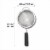 OXO Good Grips Silver Double Rod Strainer Perspective: back