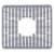 OXO SoftWorks Small Silicone Sink Mat Perspective: back