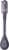 OXO SoftWorks® Silicone Slotted Spoon - Peppercorn Perspective: back