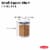 OXO 11234000 Good Grips Short 1.1 Quart Bulk Food Storage POP Container, Clear Perspective: back