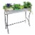 Achla Designs WT-04 Large Metal Windowsill Trestle Plant Stand w/ Removable Tray Perspective: back