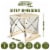 CLAM Quick-Set Traveler 6 x 6 Ft Portable Outdoor 4 Sided Canopy Shelter, Tan Perspective: back