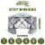 CLAM Quick-Set Escape 11.5 x 11.5 Ft Portable Outdoor Camping Shelter, Gray Perspective: back