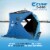 CLAM 14476 C-560 Outdoor Portable 7.5 Foot Pop Up Ice Fishing Hub Shelter Tent Perspective: back