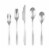 Cambridge Silversmiths Averie Flatware Set - Satin Perspective: back