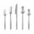 Cambridge Silversmiths Albina Flatware Set - Sand Perspective: back