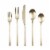 Cambridge Silversmiths Beacon Flatware Set - Champagne Satin Perspective: back