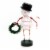 Lori Mitchell Chilly Willy Polyresin Candy Cane Wreath Snowman 11057 Perspective: back