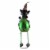 Halloween Whimsy Standing Decoration Black Cat Pumpkin Bat 32733-867-868 Cat Perspective: back