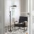 StyleCraft 72" Steel Floor Lamp Perspective: back