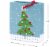 Gift Card Holders #69: Hallmark Holiday Gift Card Holders Tree Snowflake Stripes (Pack of 3) Perspective: back