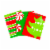 Holiday Medium Bag #72: Hallmark Medium Christmas Gift Bags (Red & Green Icons Pack of 3) Perspective: back