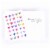 Valentine's Day Card #33: Hallmark All Occasion Greeting Cards Pack Hearts (6 Cards with Envelopes) Perspective: back