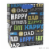 Father's Day Gift Bag #64: Hallmark Father's Day Medium Gift Bag with Tissue Paper (Dad Words) Perspective: back