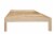 Design Evolution Emerywood Twin Size Bed Platform Perspective: back
