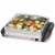 Stainless Steel Buffet Server with Warming Tray Perspective: back