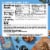 CLIF BAR Blueberry Almond Crisp Energy Protein Bars Perspective: back