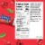 Luna® Gluten Free Wild Cherry Nutrition Bars with Prebiotics Perspective: back