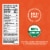 Clif Nut Butter Bar Chocolate Peanut Butter Organic Filled Energy Bars Perspective: back