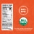 CLIF Nut Butter Bar Chocolate Peanut Butter Organic Filled Energy Bars Perspective: back