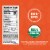 Clif Nut Butter Bar Chocolate Peanut Butter Organic Filled Energy Bars Perspective: back