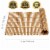 Bamboo Sushi Making Kit with 2 Sushi Rolling Mats, Bamboo Chopsticks, Rice Paddle & Spreader Perspective: back