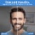 Just for Men 1-Day Temporary Beard & Brow Color, up to 30 Applications - (Pack of 32) Perspective: back